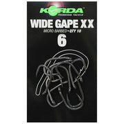 Korda Wide Gape XX Hooks - Lobbys Tackle