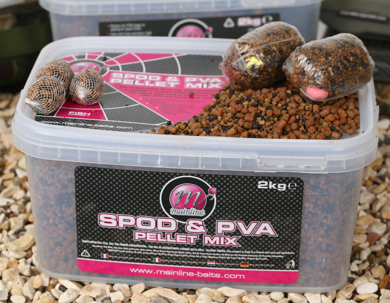 Mainline Spod & PVA Pellet Mix - Lobbys Tackle