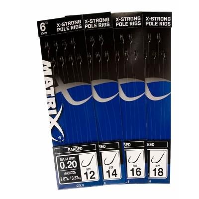 Matrix 6" X-Strong Barbed Pole Rigs - Lobbys Tackle