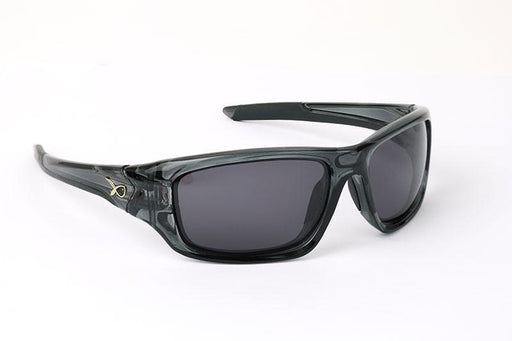 Matrix Trans Black Wraps/Grey Lense Sunglasses - Lobbys Tackle