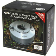 NGT 1.1L 'Fast Boil' Aluminium Kettle - Lobbys Tackle