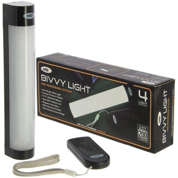 NGT Large Bivvy Light & Power Bank System - Lobbys Tackle