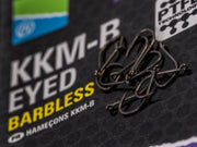 Preston KKM-B Eyed Barbless Hooks - Lobbys Tackle