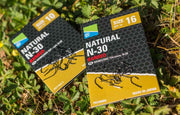 Preston Natural N-30 Barbed Hooks - Lobbys Tackle
