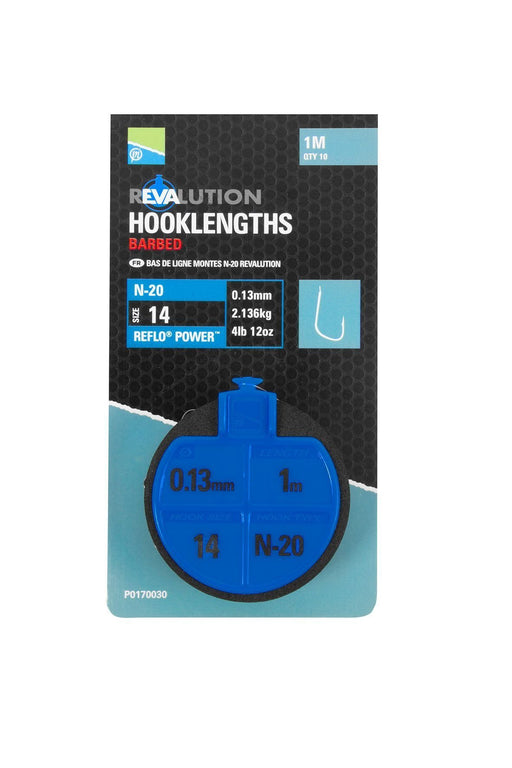Preston Revalution Hooklengths N20 - Lobbys Tackle