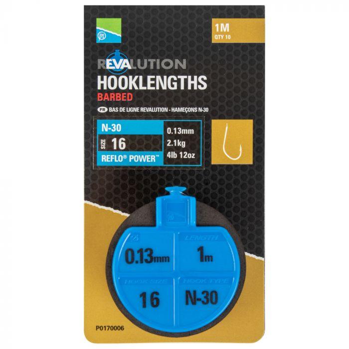 Preston Revalution Hooklengths N30 - Lobbys Tackle