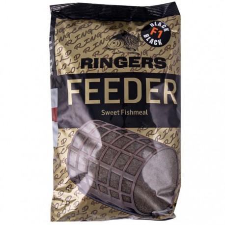 Ringers F1 Feeder Black Mix 1kg - Lobbys Tackle