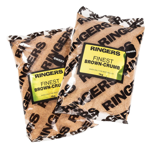 Ringers Finest Fishmeal Brown Breadcumb 1kg - Lobbys Tackle