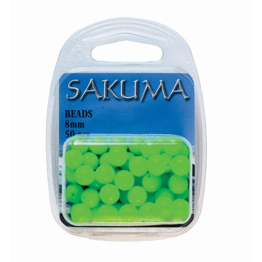 Sakuma 8mm Plastic Beads - Lobbys Tackle
