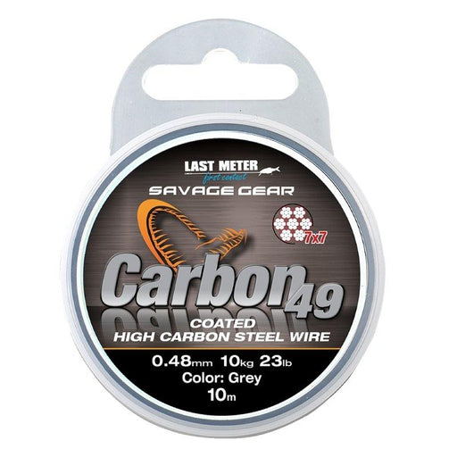 Savage Gear Carbon49 Steel Wire - Lobbys Tackle