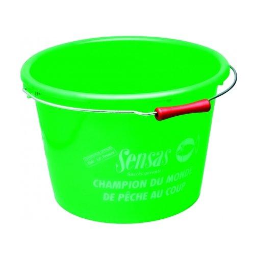 Sensas 15L Green Bucket - Lobbys Tackle
