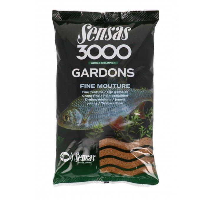 Sensas 3000 Gardons Fine Mouture 1kg - Lobbys Tackle