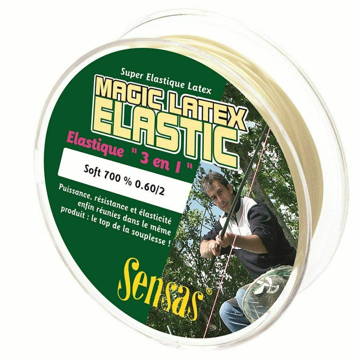 Sensas Magic Natural Latex Elastic - Lobbys Tackle
