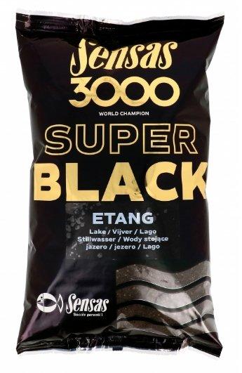 Sensas Super Black Etang 1kg - Lobbys Tackle