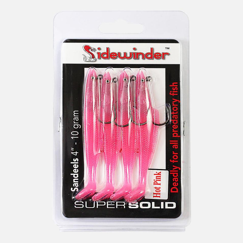 Sidewinder Super Solid Sandeel Lures - Lobbys Tackle