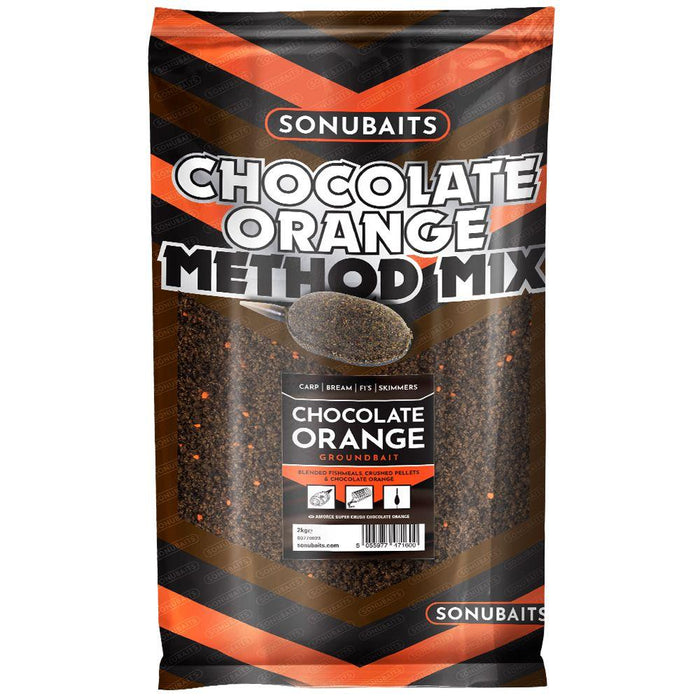 Sonubaits Chocolate Orange Method Mix 2kg - Lobbys Tackle