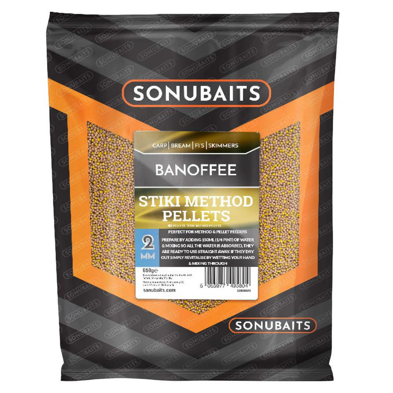 Sonubaits Stiki Method Pellets Banoffee - Lobbys Tackle