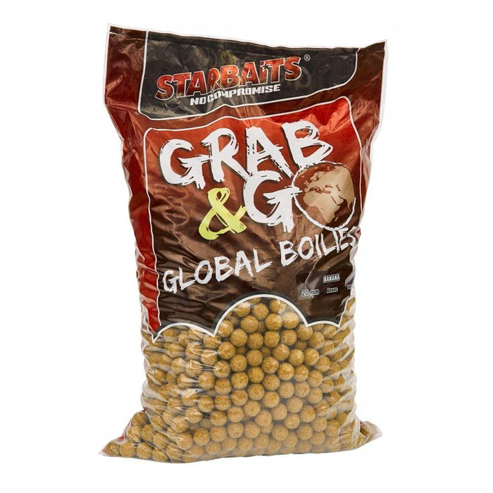 Starbaits Grab And Go Global Boilies 10kg 20mm - Lobbys Tackle