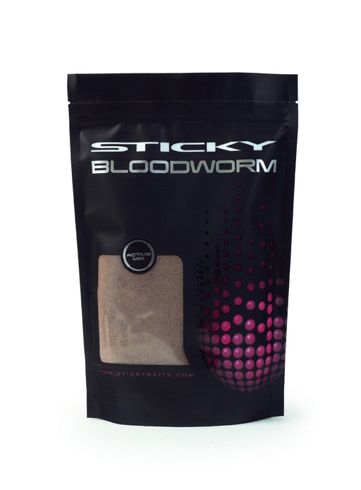 Sticky Baits Bloodworm Active Mix 900g - Lobbys Tackle