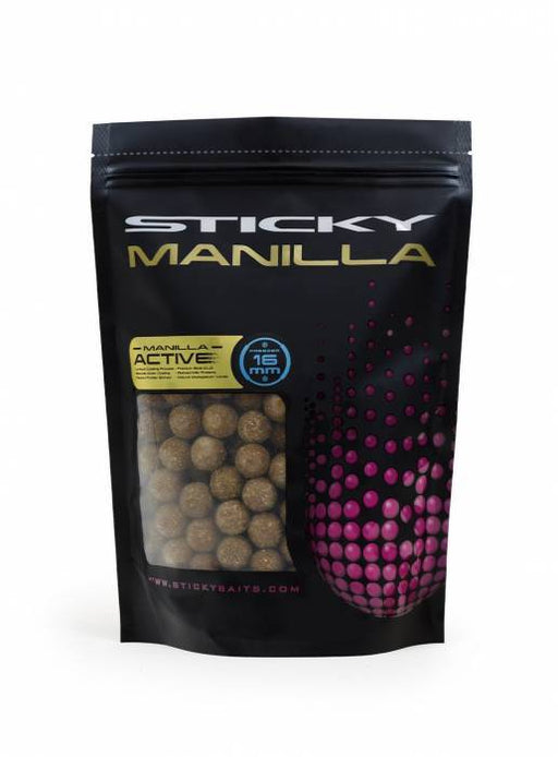 Sticky Baits Manilla Active Freezer Boilies - Lobbys Tackle