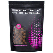 Sticky The Krill Shelf Life Boilies - Lobbys Tackle