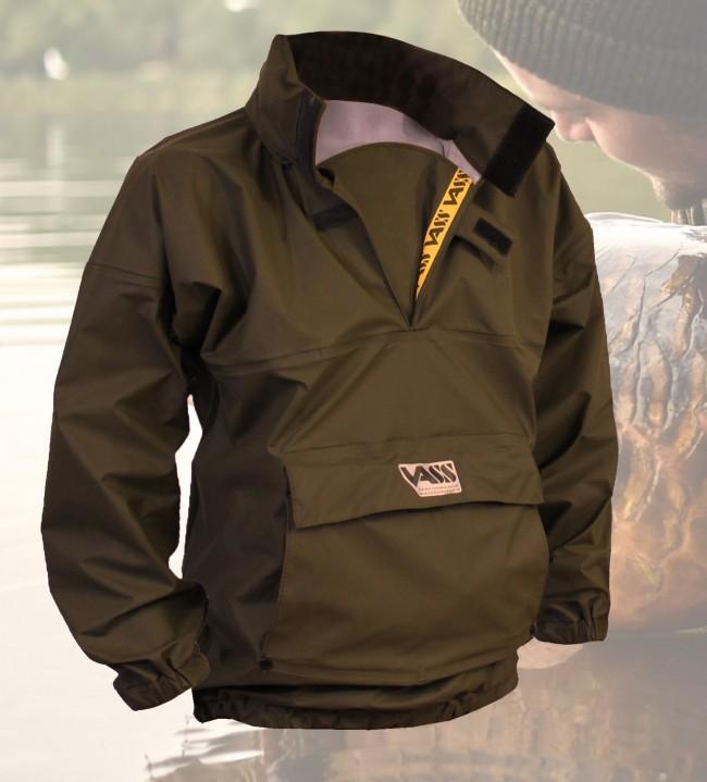Team Vass 175 ‘Edition 4’ Khaki Breathable Waterproof Smock - Lobbys Tackle
