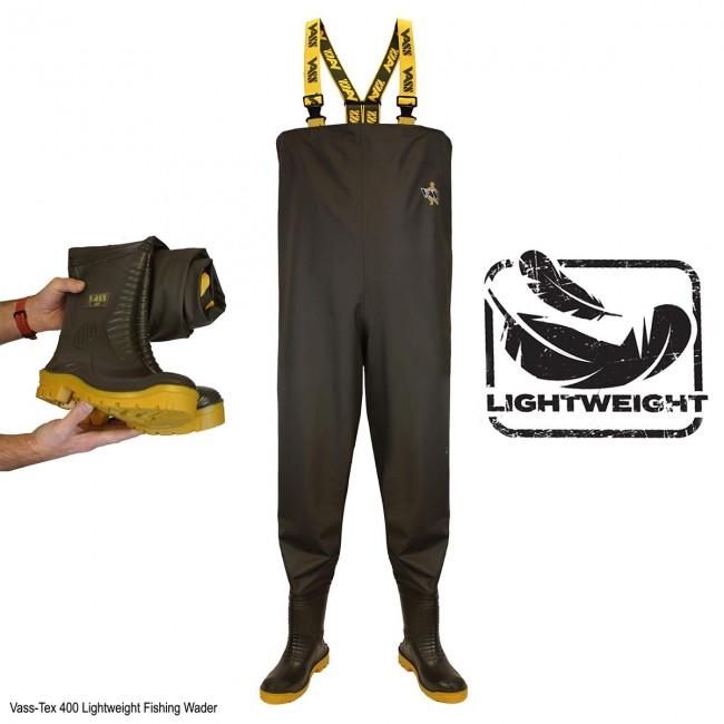 Vass-Tex 400E Lightweight Chest Wader - Lobbys Tackle